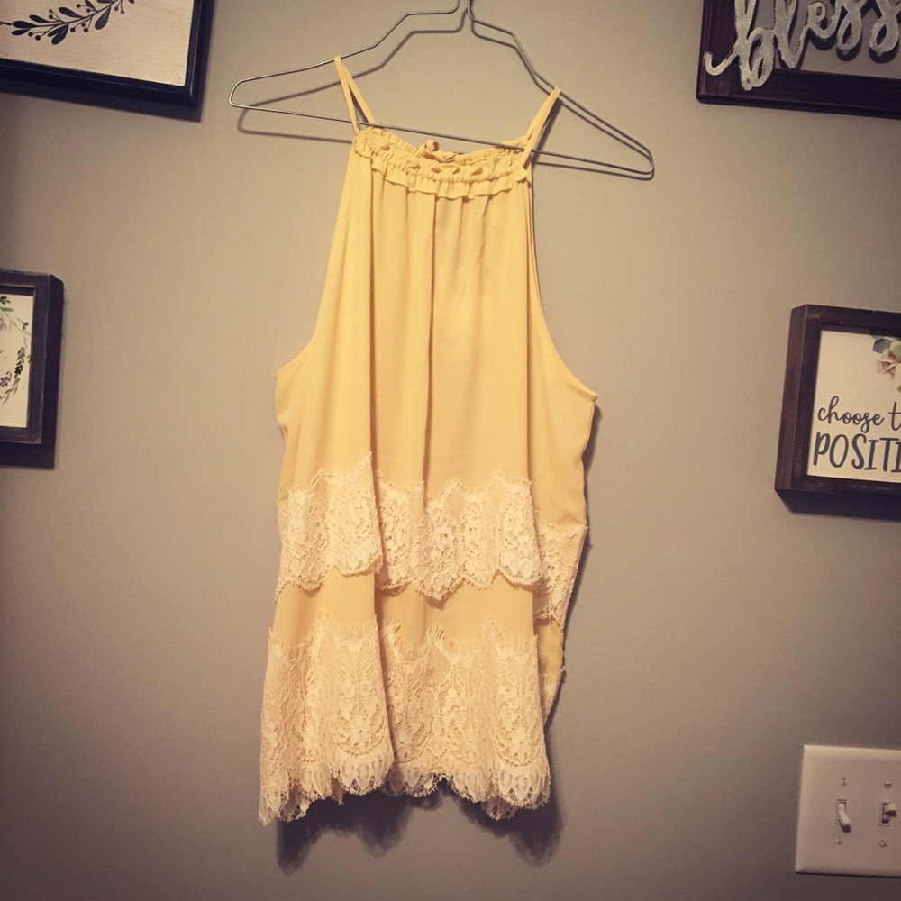 Cute spring tank top